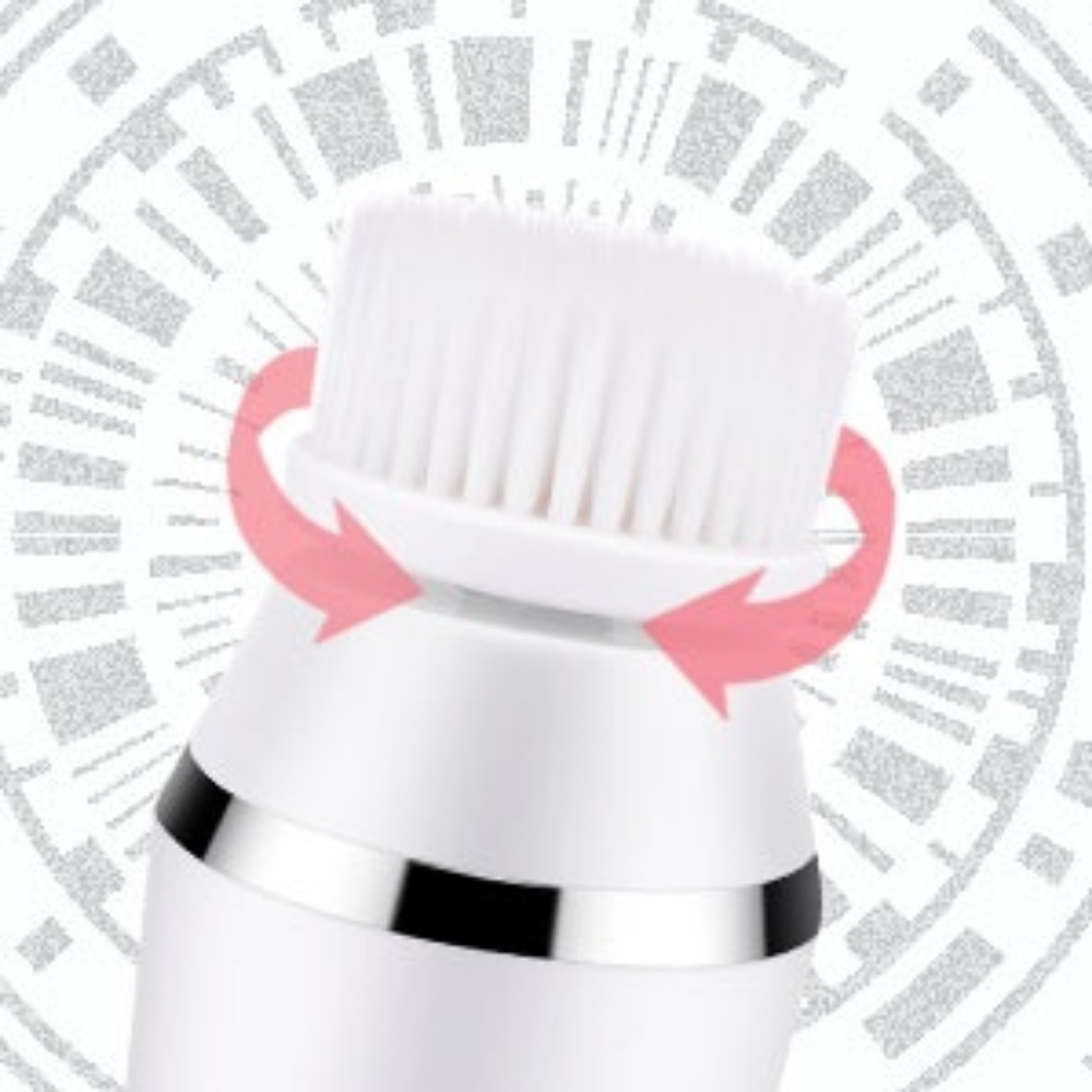 NIB Vogcrest Facial Cleansing Scrub Brush Spa Kit - Picture 7 of 11